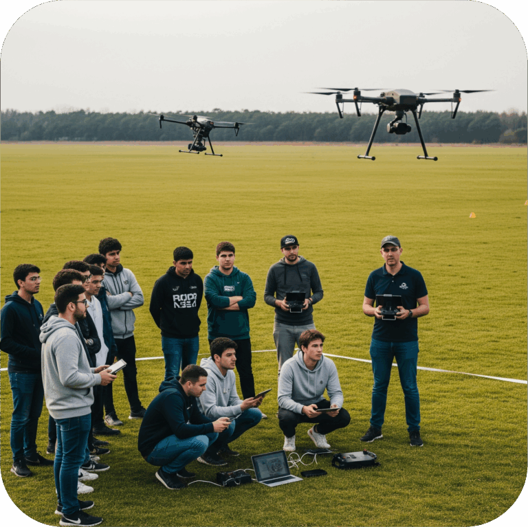 Capacitacion en drones