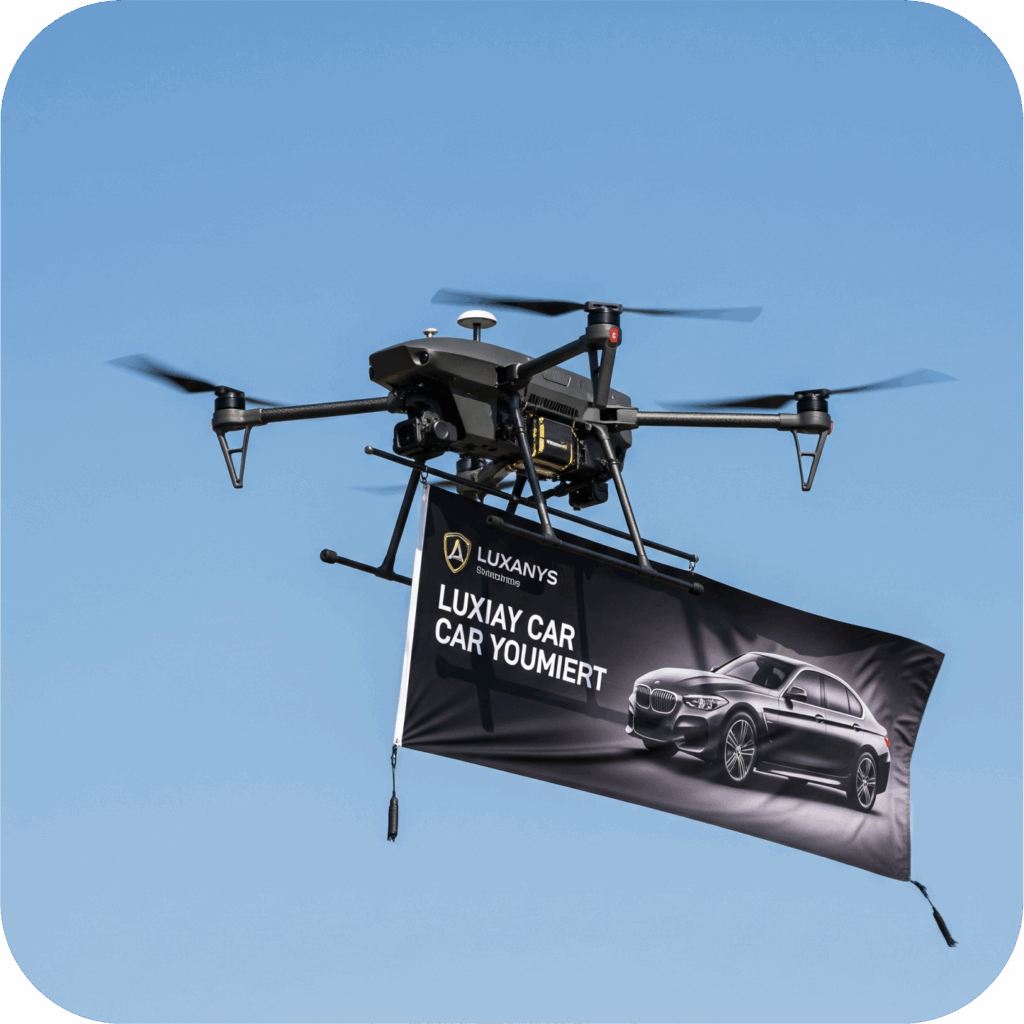 Publicidad con drones